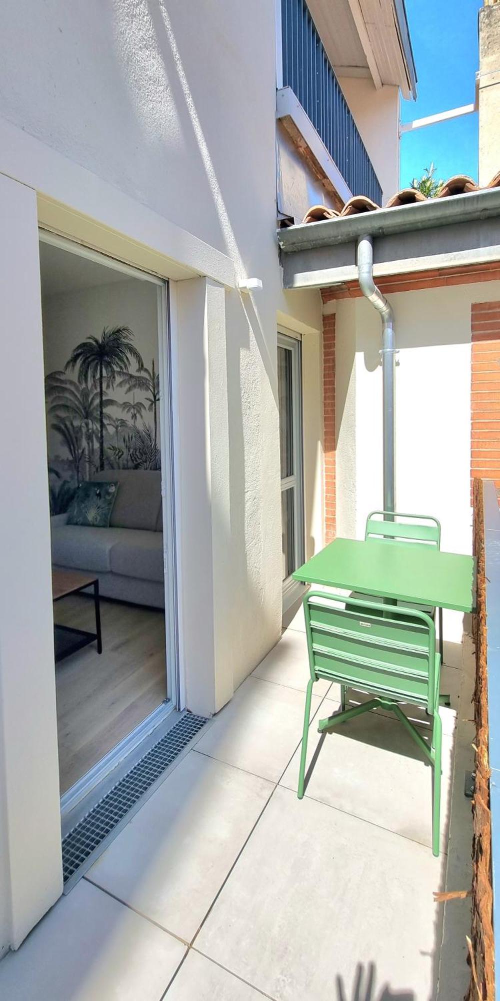 Studio Chic & Balcon - Hypercentre - Gare - Metro Toulouse Exteriör bild