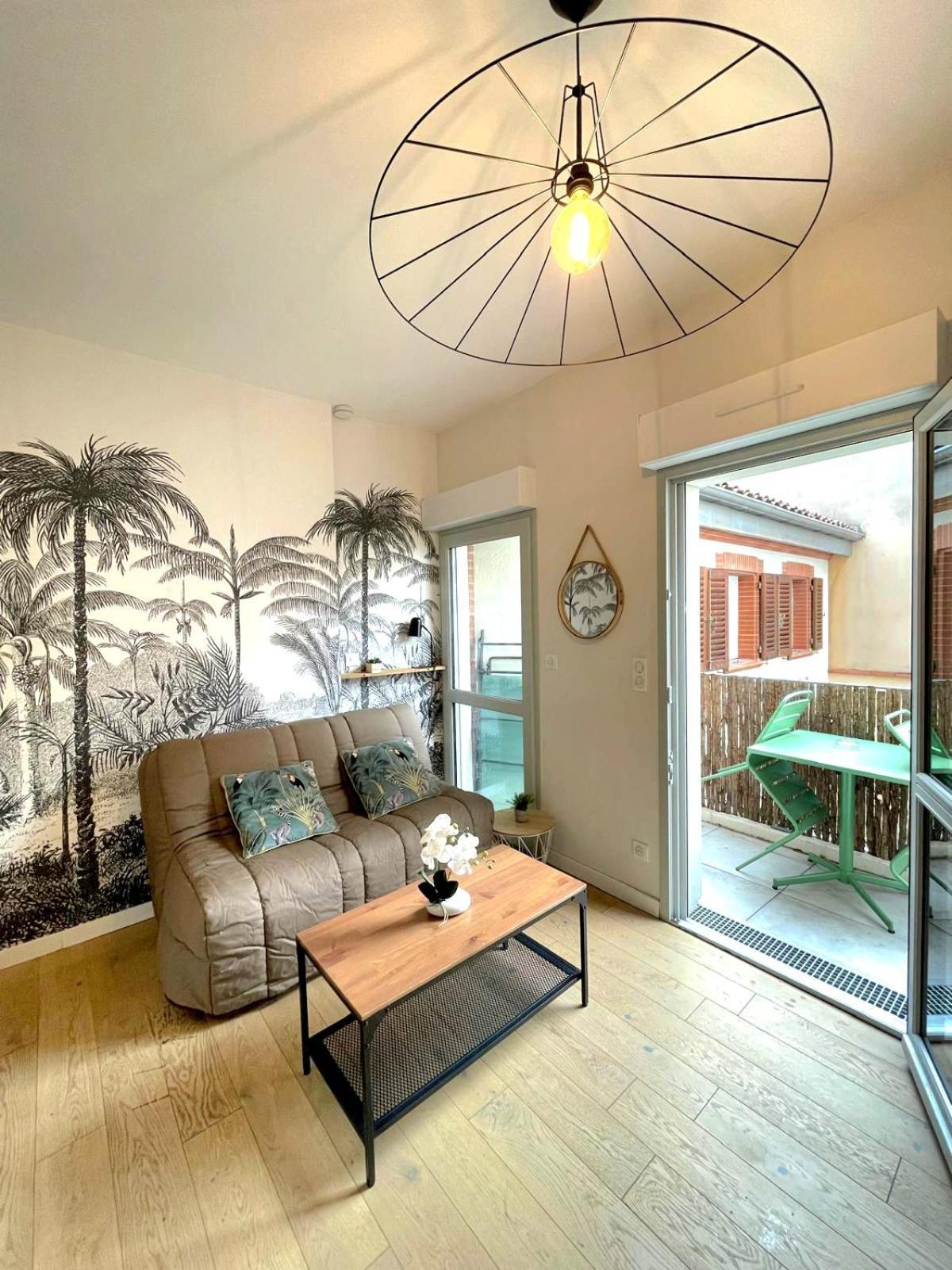 Studio Chic & Balcon - Hypercentre - Gare - Metro Toulouse Exteriör bild